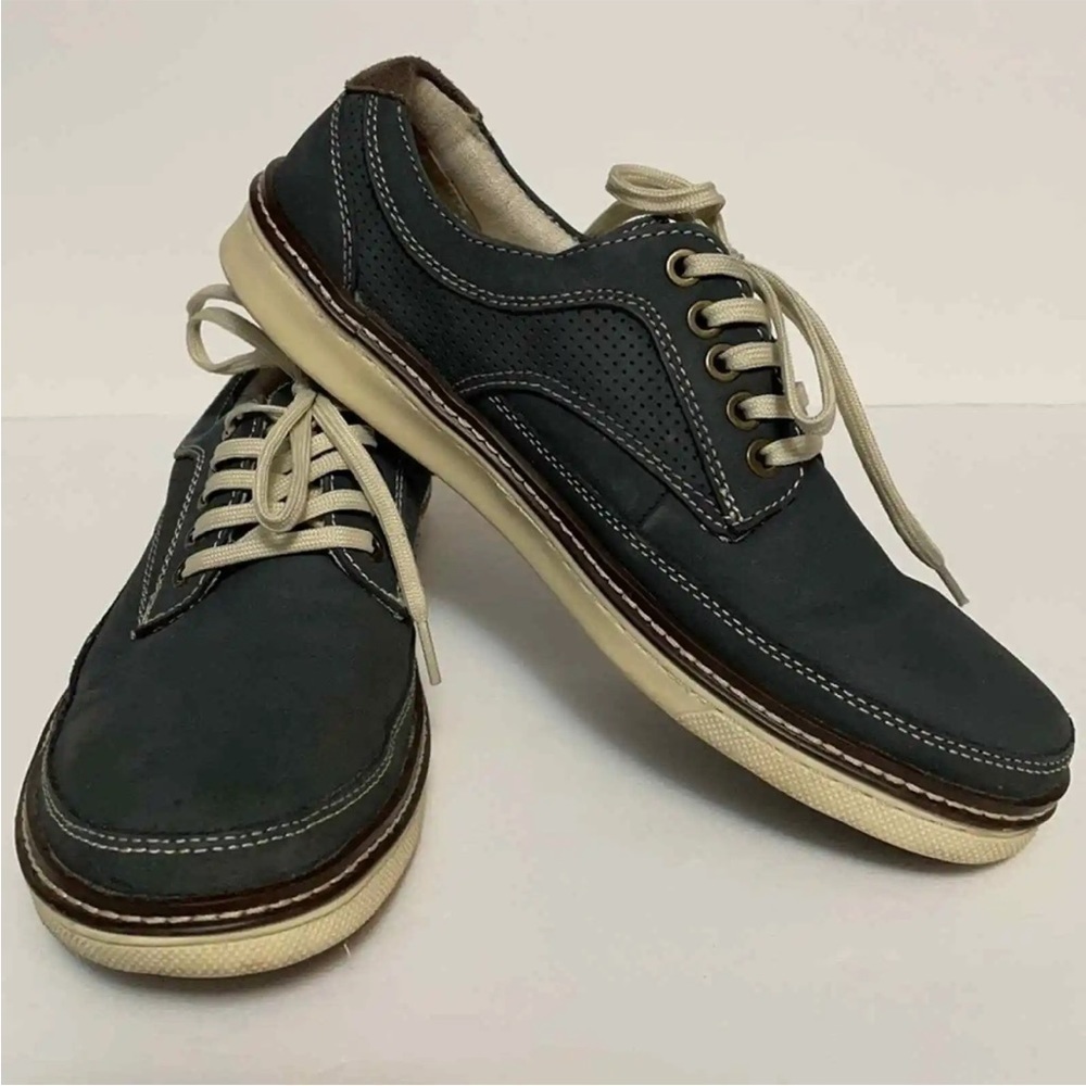𝅺g.h. Bass & Co Bass Tom Men's Size 7, Navy Blue Fashion Sneakers